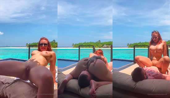 Amanda Nicole – Fucking on the Beach Leaked Porn Video