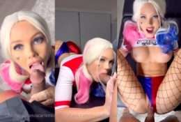 ScarlettKissesXO XXX Harley Quinn Cosplay Video Leaked