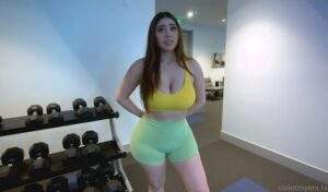 Violet Myers Gym And Sex Leaked Video