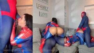 Lissa Aires Spider Man And Woman Fucking Role Play
