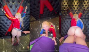 Aline Faria As Harley Queen Fucks Role Play