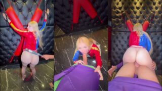 Aline Faria As Harley Queen Fucks Role Play